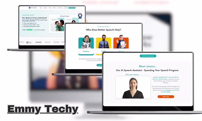 Wix landing page project :: Behance