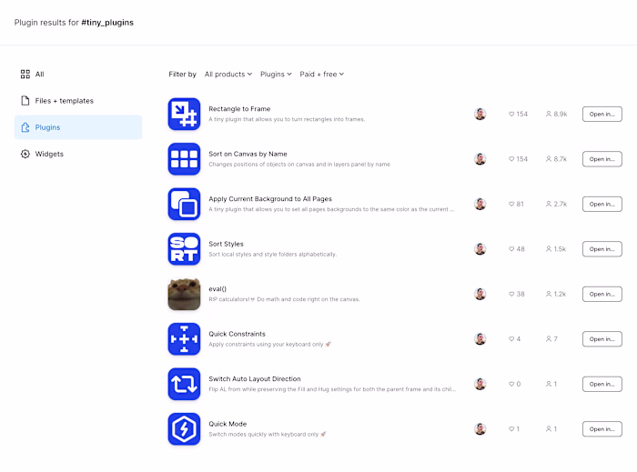 Custom Figma plugins for product design and design systems