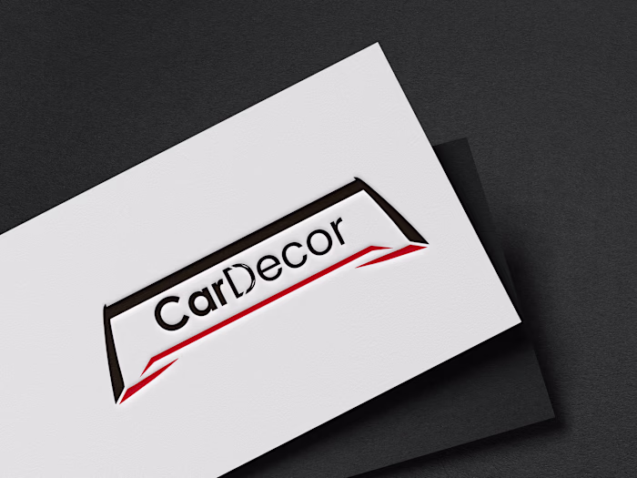 Modern & Minimal Logo for Car Decoration Business