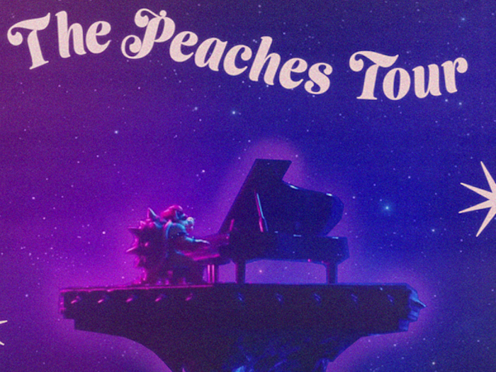 Bowser's "Peaches Tour" Poster