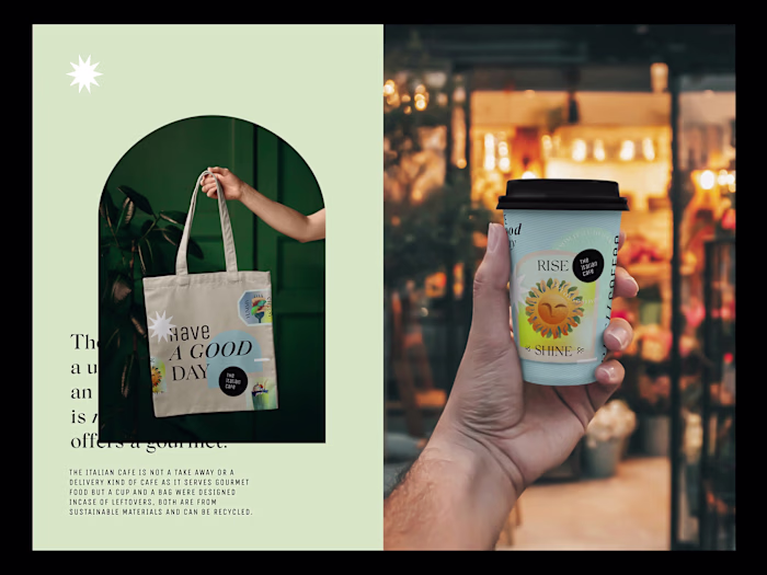 The Italian Cafe | Branding