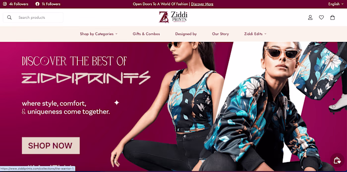 Shopify Website 2025