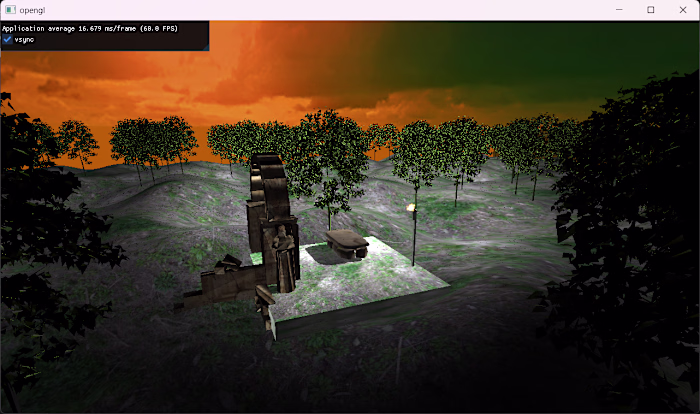 3D Native Game Development-Opengl  