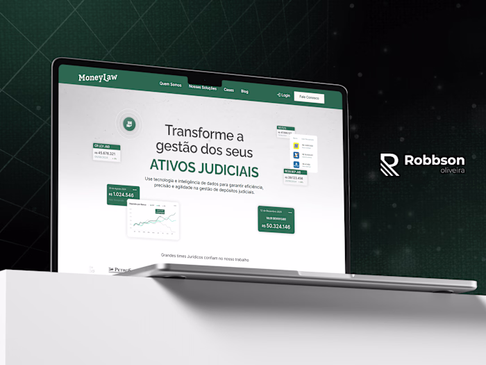 MoneyLaw Website: Design + Development in Framer