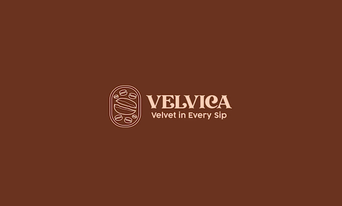 VELVICA - Coffee Shop - Brand identity Design