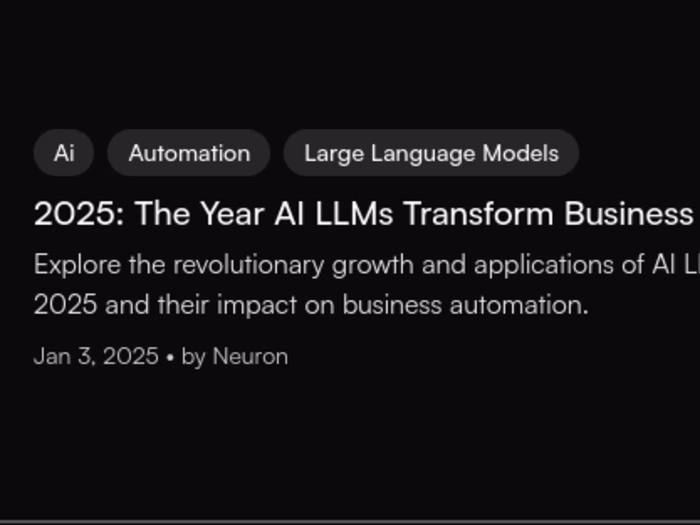 NeuBlog - AI Automated Blog System