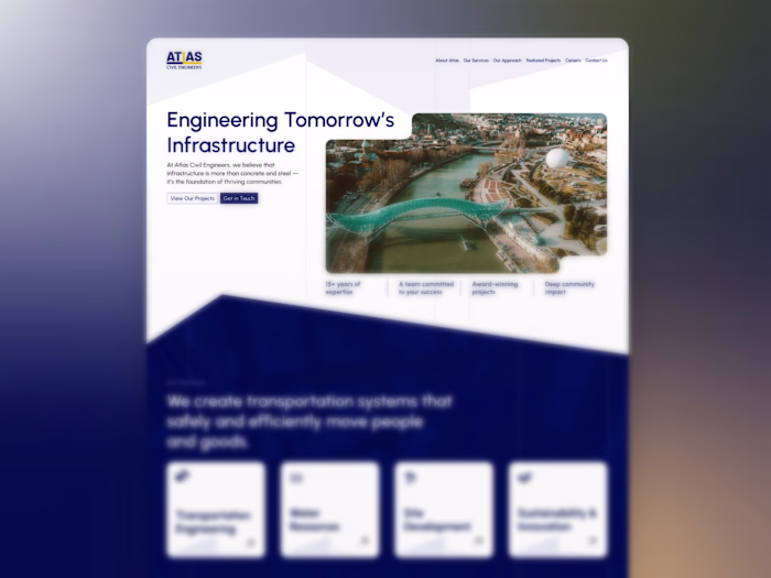 Atlas Civil Engineer Branding Design