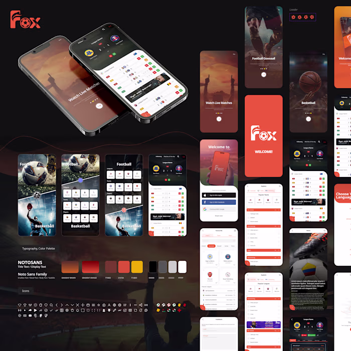 Fox Score mobile app