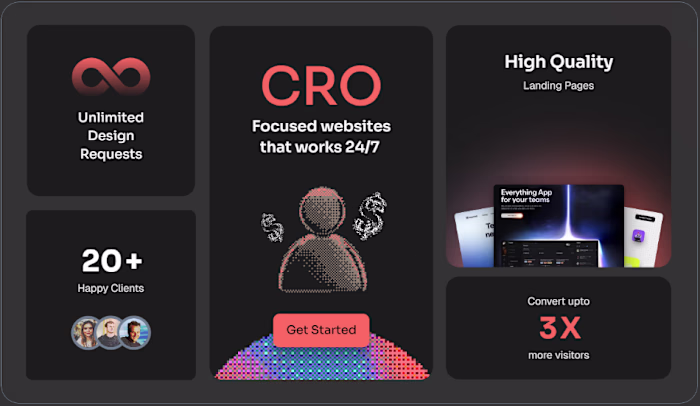 Custom Website design, UI interactions, and transitions for ...