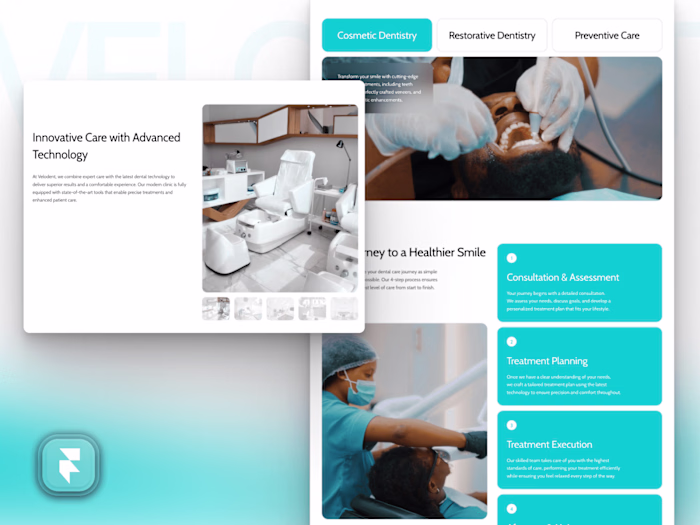 Velodent - Framer Template for Dental Clinic