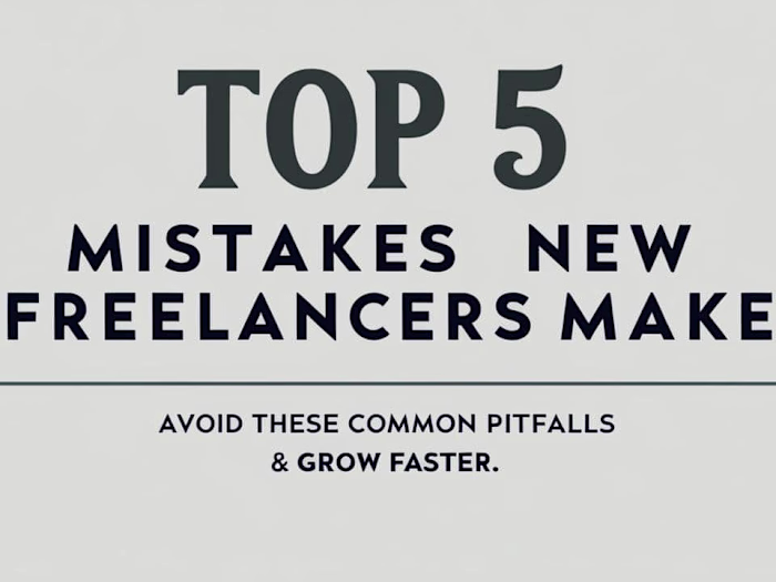 Top 5 Mistakes New Freelancers Make — Sample Blog Post