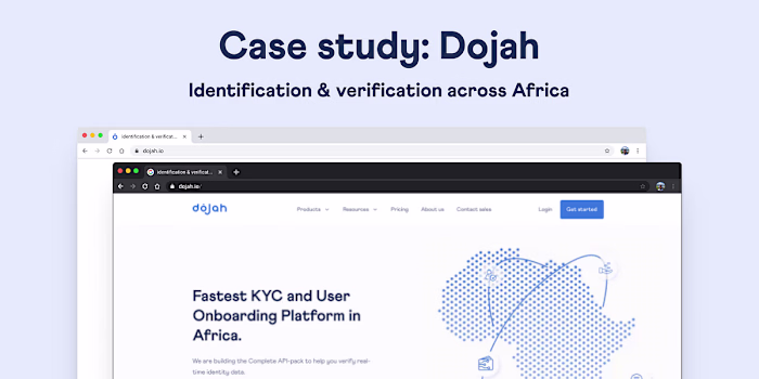 Case Study: Redesigning the dojah website