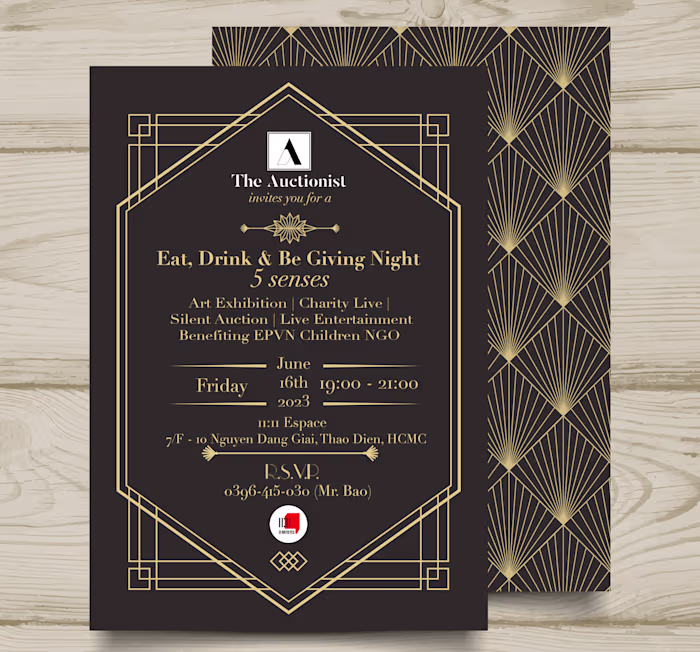 Charity Auction Event Concept Identifier Package