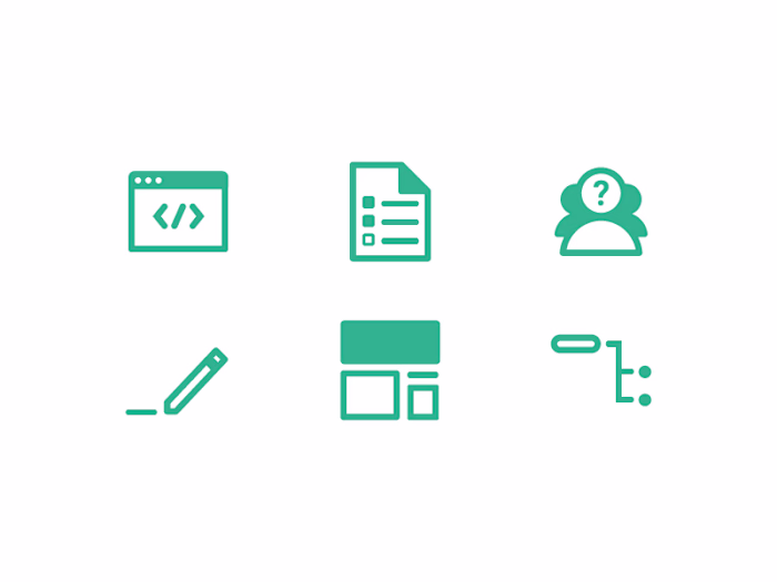 Web Design / Marketing / Development Icons