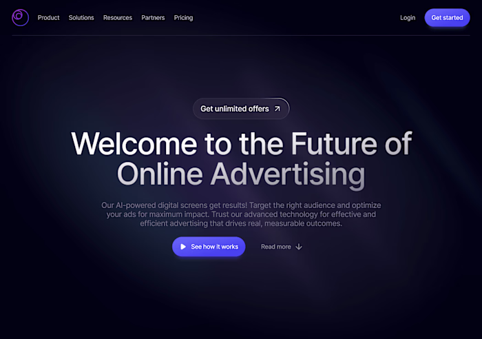 InversePoint - Landing Page (SAAS)