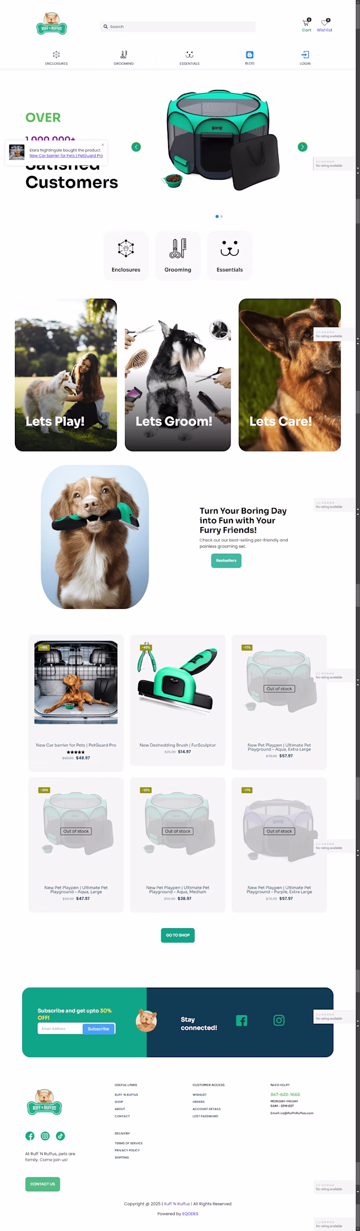 E-commerce Website Redesign