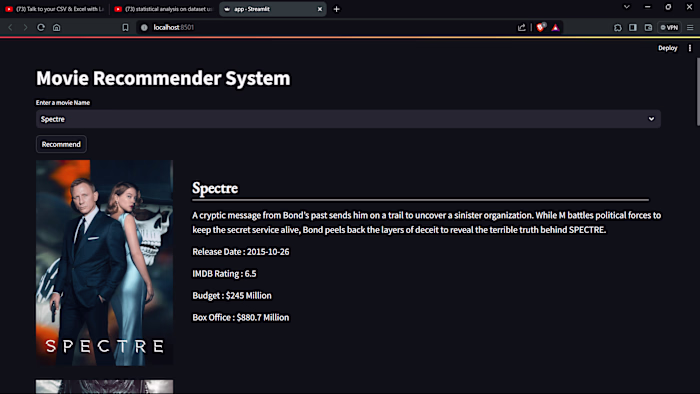 Movie Recommendation System