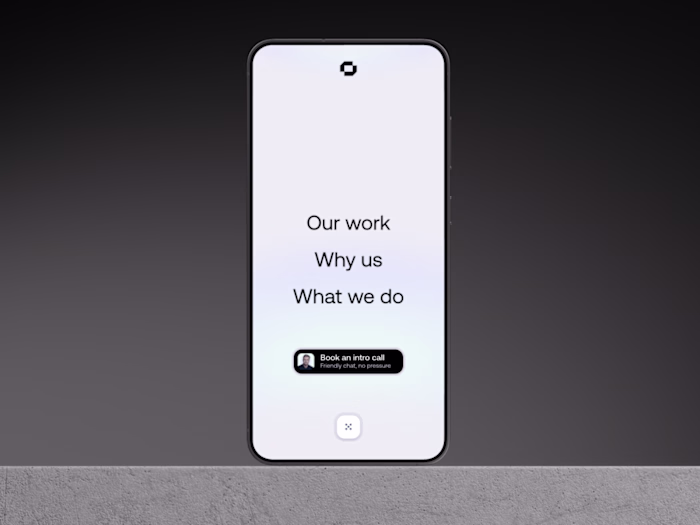 We redesigned our One-Page studio website and built it with ...