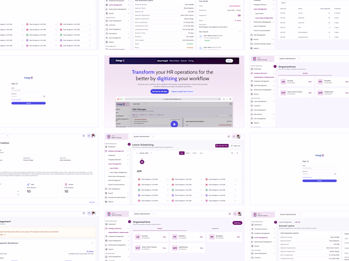 Integr8 Human Resource and Management System