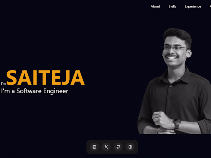 Innovative Portfolio Website