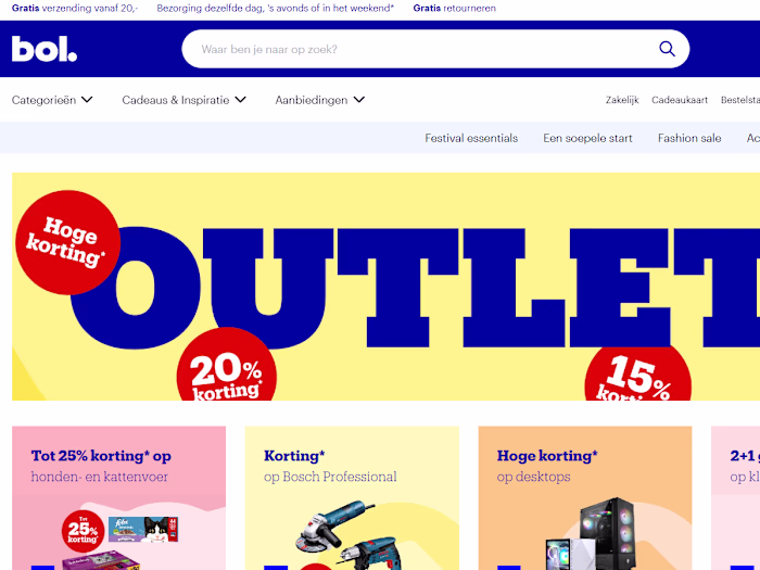 Bol. e-commerce set up