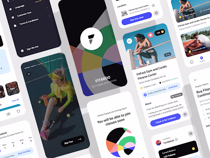 Fitpax - Fitness Mobile App Case Study