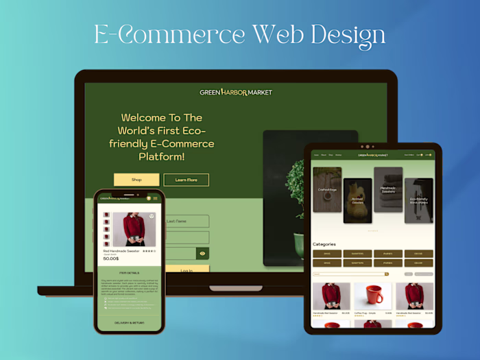 Responsive Web Design for E-commerce Store