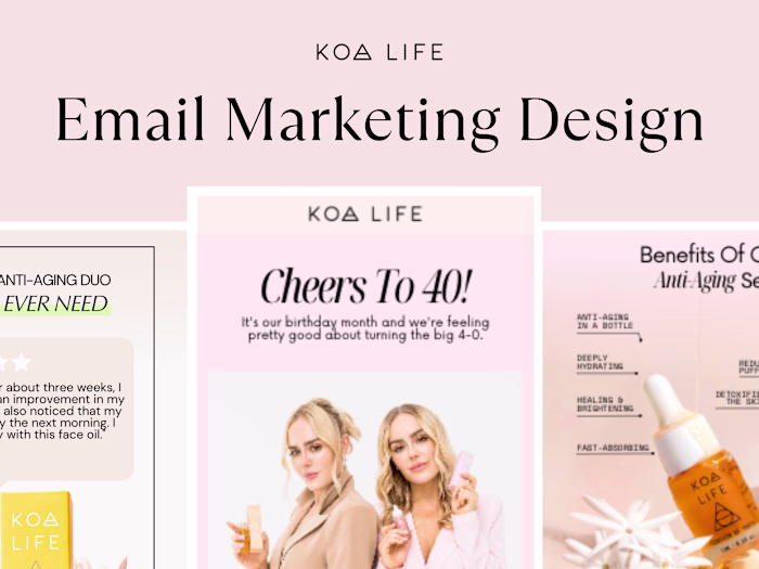 Email Marketing for Skincare Brand