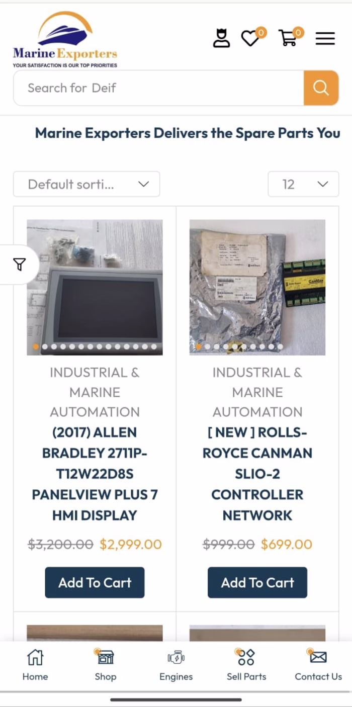 Marine Exporters - Automation Part Buy And Sell