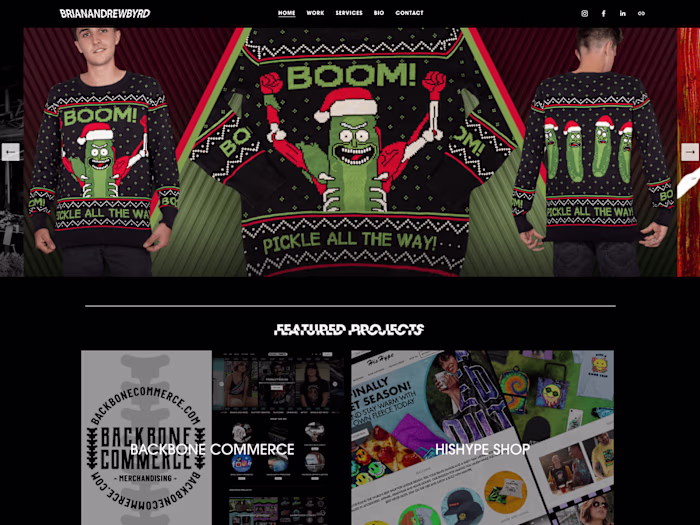 Brianandrewbyrd Portfolio Site