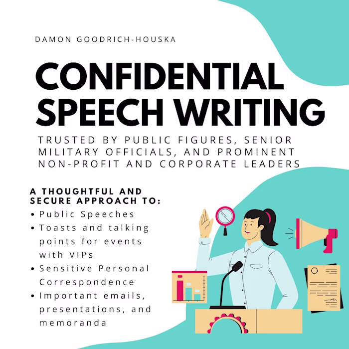 Confidential Speech Writing