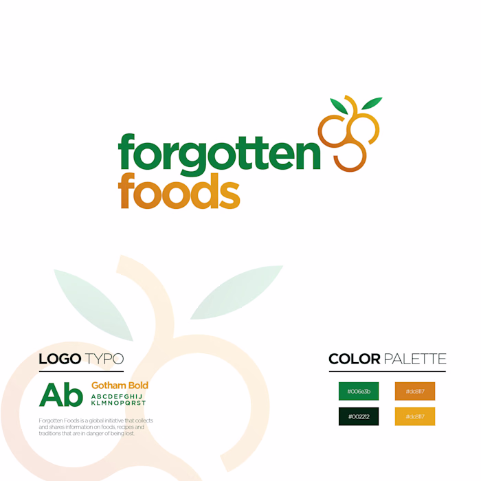 Forgotten foods