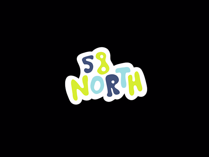 58North PR: Logo and Brand Identity Design