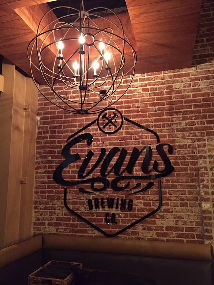3D Signage Production for Evans Brewing
