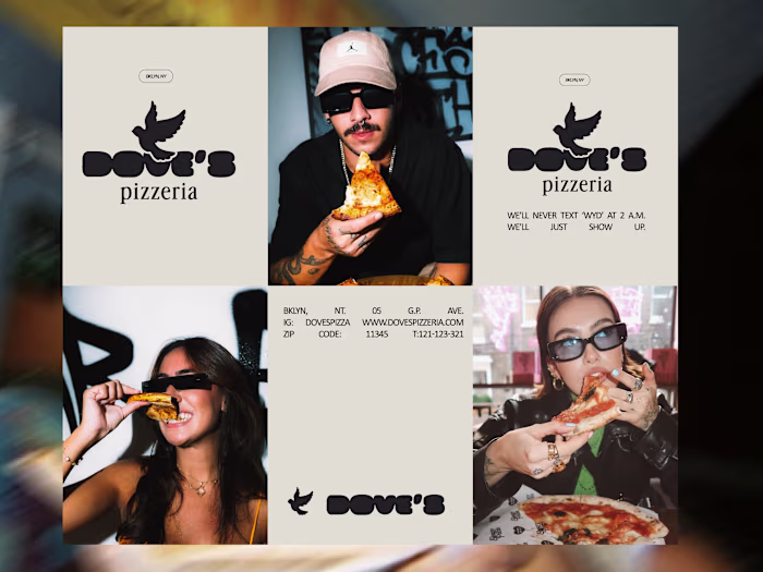 Brand Strategy & Identity - Dove's Pizzeria