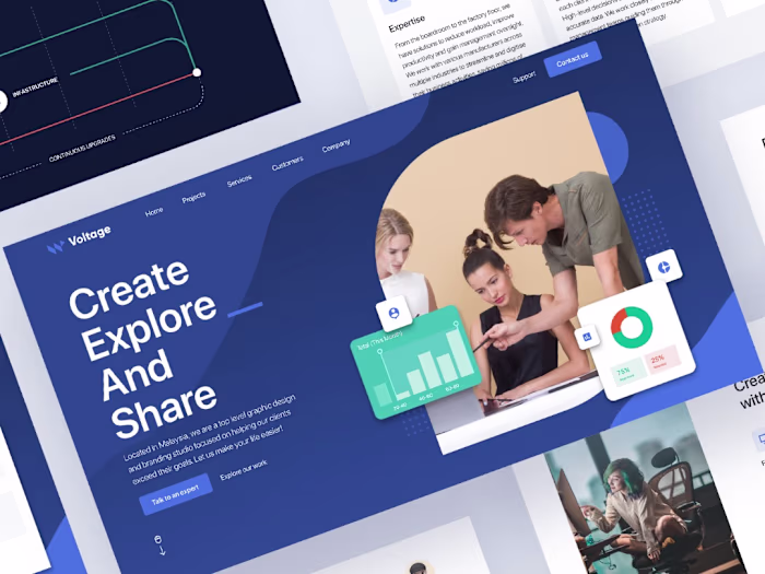 Voltage Corporate Website