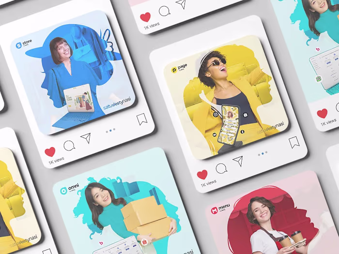 Art Direction Campaign, Desty: It's Time