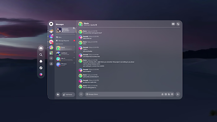 Discord - Vision OS/Spatial UI