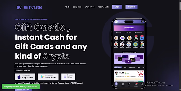 Gift Card Sales Platform