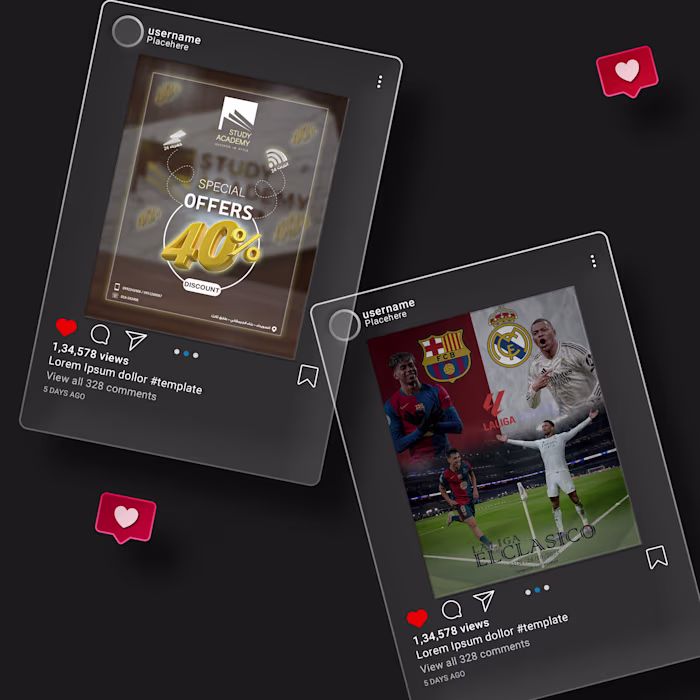 A curated collection of posters and design projects created ...