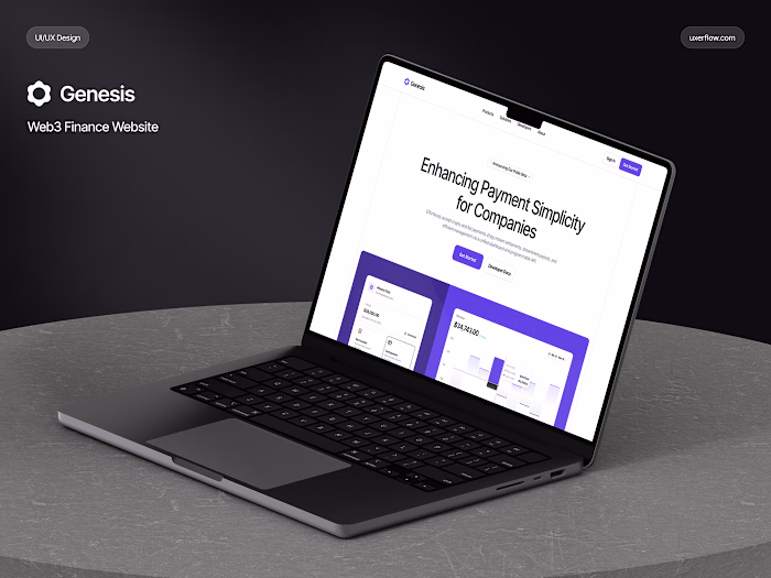 Genesis - Web3 & SaaS Website