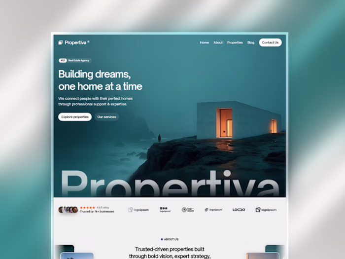 Propertiva: Free Framer Template for Real Estate Websites