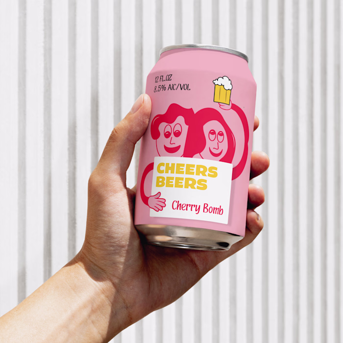 illustration For Beer Can !