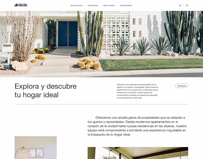 Hiklik - Web Design
