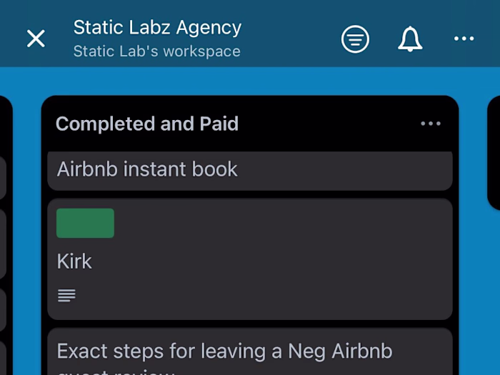 Project Management for Static Labz agency