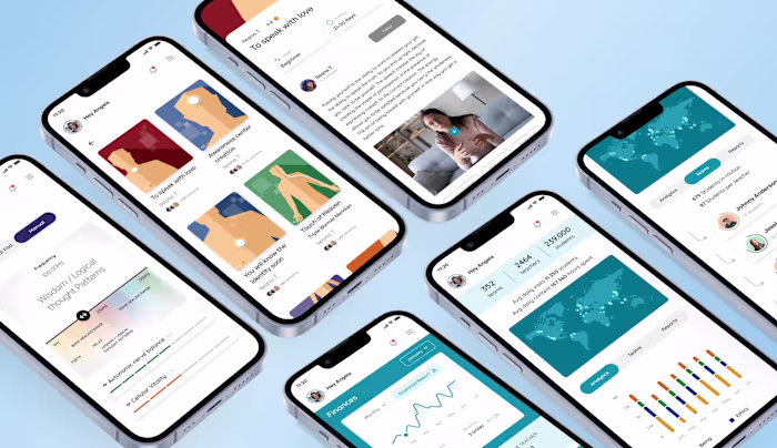 UX UI of Mobile App for Mental Wellness