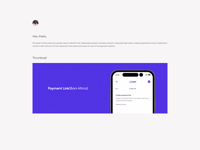 Payment link for businesses in Africa