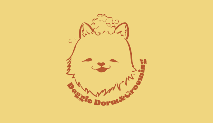 Doggie Dorm & Grooming Brand Identity Rebranding