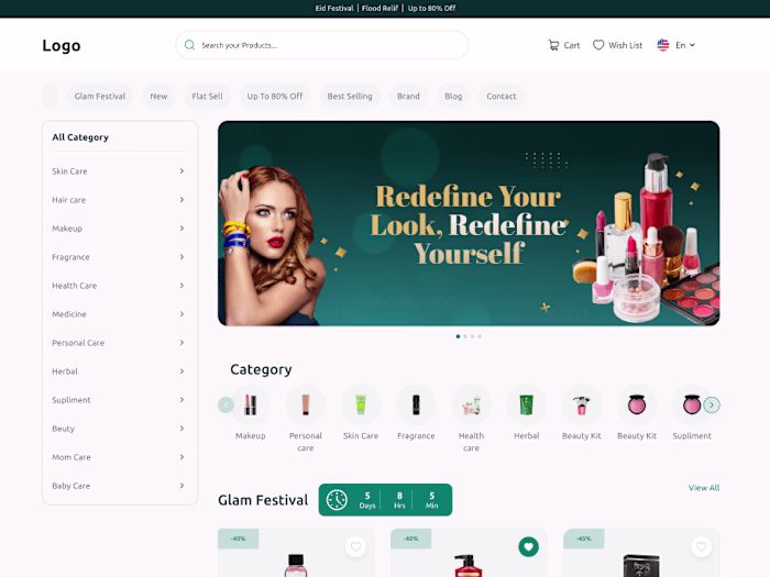 Beauty & Wellness E-commerce Platform