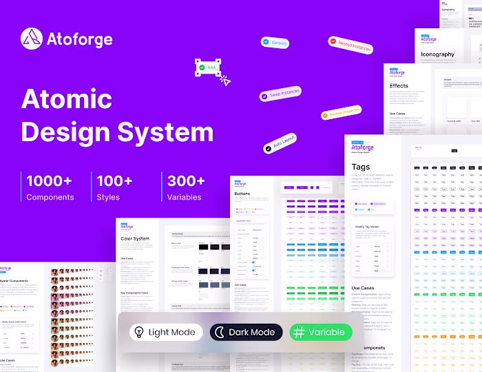 Atoforge-Atomic Design System